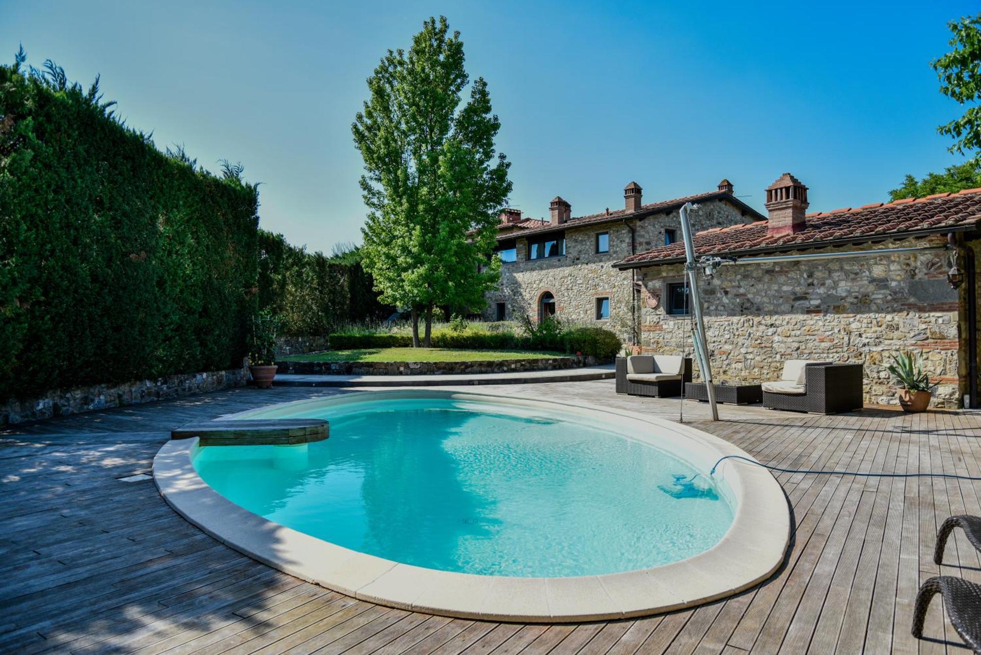 Rignano sullʼArno Appartamento In Villa Con Piscina - Mhateria Relais מראה חיצוני תמונה